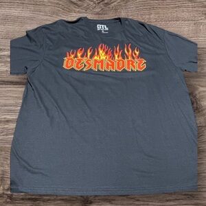Desmadre Black Flame Graphic Tee
